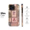 iPhone 14 Plus Vintage Postage Floral Phone Case - Image 7