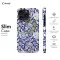 iPhone 15 Plus Blue Watercolor Floral William Phone Case - Image 6