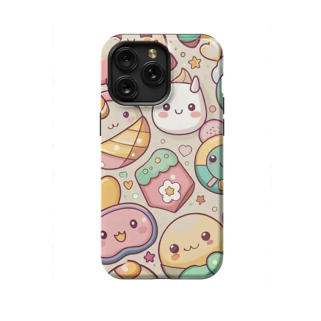 iPhone 16 Plus Adorable Seamless Kawaii Phone Case