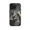 Aesthetic Night Black Cat with Woman iPhone 16 Pro Max Phone Case - Image 1