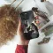 Aesthetic Night Black Cat with Woman iPhone 16 Pro Max Phone Case - Image 2
