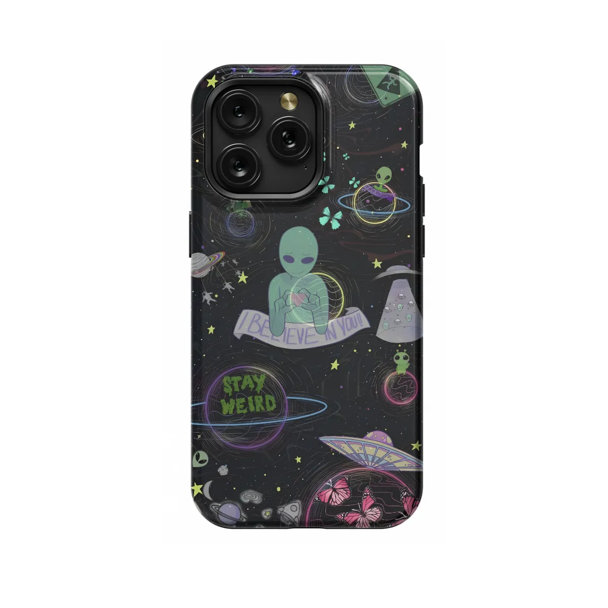 Aliens iPhone 16 Pro Max Phone Case - Image 1