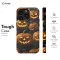 Autumn Halloween Spooky Engraved Head Pumpkin iPhone 16 Pro Max Phone Case - Image 5