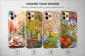 Autumn Pumokin Leaf Fall Tree Coffe Cat Landscape iPhone 16 Pro Max Phone Case - Image 1
