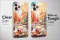 Autumn Pumokin Leaf Fall Tree Coffe Cat Landscape iPhone 16 Pro Max Phone Case - Image 2