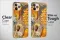 Bee Cute Yellow Honey Shell Aesthetic iPhone 16 Pro Max Phone Case - Image 5