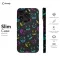 Black Neon Faces iPhone 16 Pro Max Phone Case - Image 6