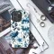 Blue Floral iPhone 16 Pro Max Phone Case - Image 3
