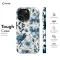 Blue Floral iPhone 16 Pro Max Phone Case - Image 5