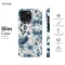 Blue Floral iPhone 16 Pro Max Phone Case - Image 6