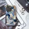 Blue Sea Star Pearl Delfin Collage # iPhone 16 Pro Max Phone Case - Image 3