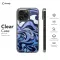 Blue Violet Wavy Marble iPhone 16 Pro Max Phone Case - Image 7