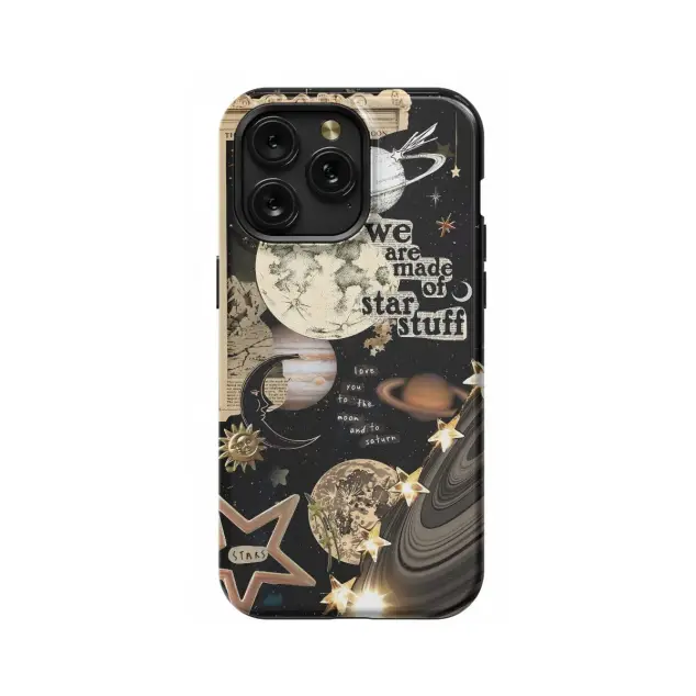 iPhone 16 Pro Max Celestial Astrology Moon Phone Case