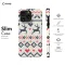 Christmas Pattern Reindeer iPhone 16 Pro Max Phone Case - Image 6