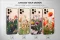 Clear Wildflower Bluet Cornflower Lavanda iPhone 16 Pro Max Phone Case - Image 1
