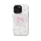 Coquette Bow Girly Cute Pink iPhone 16 Pro Max Phone Case - Image 1