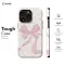 Coquette Bow Girly Cute Pink iPhone 16 Pro Max Phone Case - Image 5
