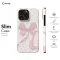 Coquette Bow Girly Cute Pink iPhone 16 Pro Max Phone Case - Image 6