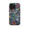 Crochet Floral Skeleton Gothic Ghost iPhone 16 Pro Max Phone Case - Image 1