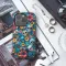 Crochet Floral Skeleton Gothic Ghost iPhone 16 Pro Max Phone Case - Image 3