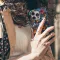 Crochet Floral Skeleton Gothic Ghost iPhone 16 Pro Max Phone Case - Image 4