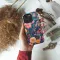Crochet Painted Flowers iPhone 16 Pro Max Phone Case - Image 2