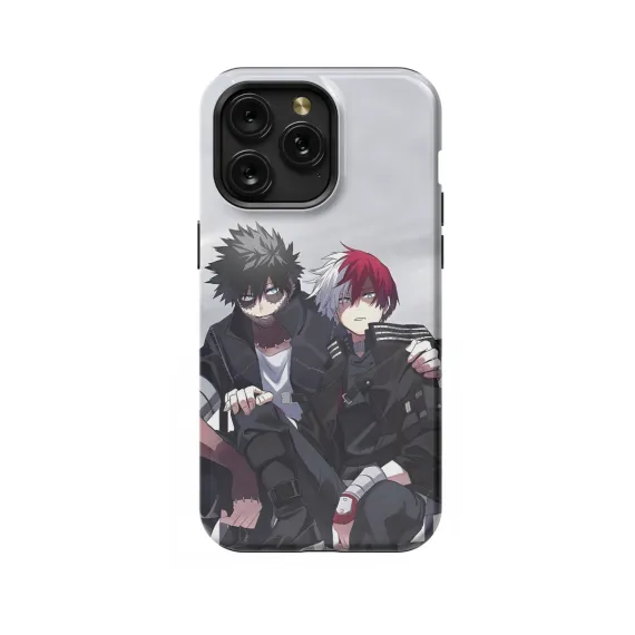 Dabi and Shoto iPhone 16 Pro Max Phone Case - Image 1