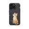Dreamy Celestial Stars Red Cat Kitty iPhone 16 Pro Max Phone Case - Image 1