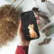 Dreamy Celestial Stars Red Cat Kitty iPhone 16 Pro Max Phone Case - Image 2