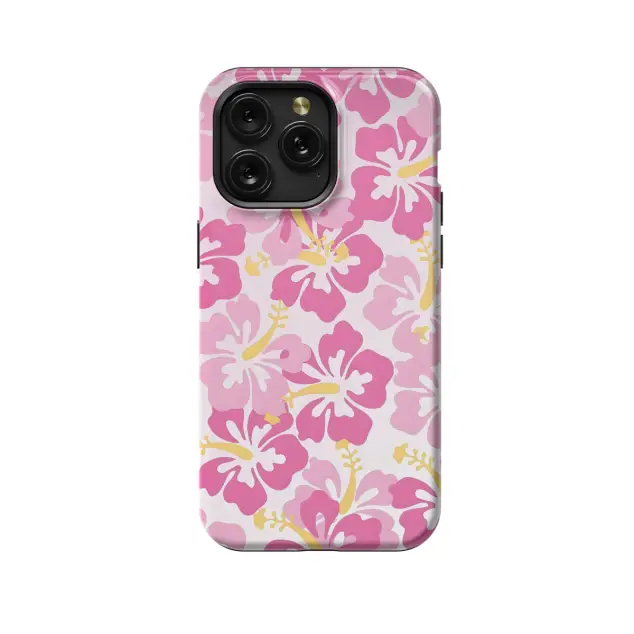 iPhone 16 Pro Max Floral Hibiscus Phone Case