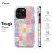 Floral Pastel Checkered iPhone 16 Pro Max Phone Case - Image 5