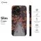 Ghost Spooky Red Flower Head iPhone 16 Pro Max Phone Case - Image 6