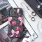 Girly Black Coquette Cherry Pink Bow Ribbons iPhone 16 Pro Max Phone Case - Image 3