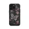 Golden Butterfly with Flowers iPhone 16 Pro Max Phone Case - Image 1