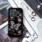Golden Butterfly with Flowers iPhone 16 Pro Max Phone Case - Image 3