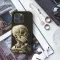 Goth Skeleton Smoking iPhone 16 Pro Max Phone Case - Image 3