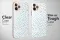 Heart Wavy Polka Dots Butterfly Love Boho Line Art Minimalism iPhone 16 Pro Max Phone Case - Image 3