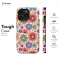 Hippie Flowers Colorful Groovy iPhone 16 Pro Max Phone Case - Image 5