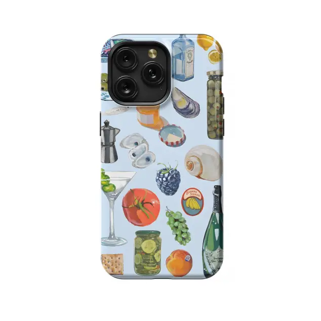 iPhone 16 Pro Max Italy Summer Food Phone Case