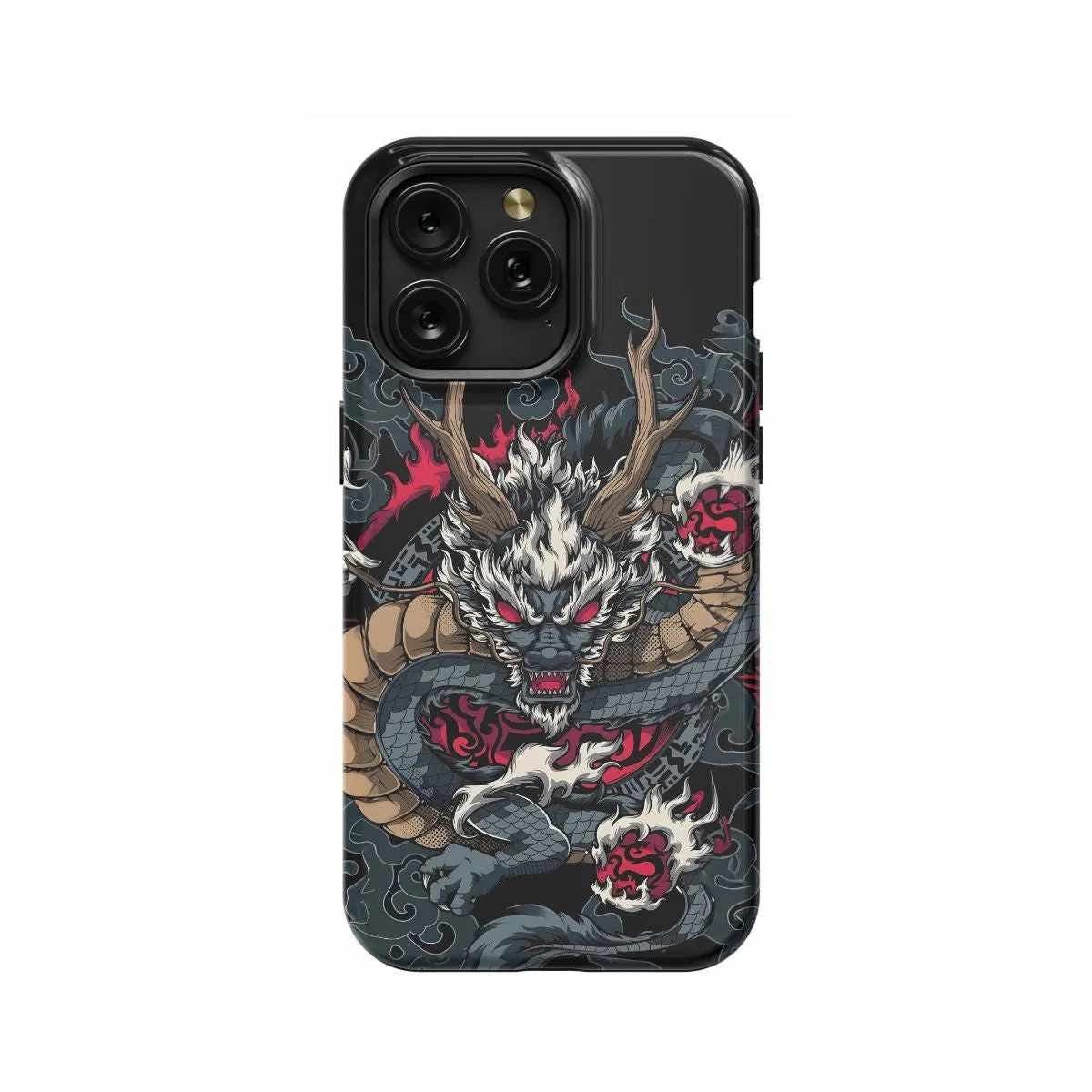 Japanese Dragon Iconic iPhone 16 Pro Max Phone Case - Image 1