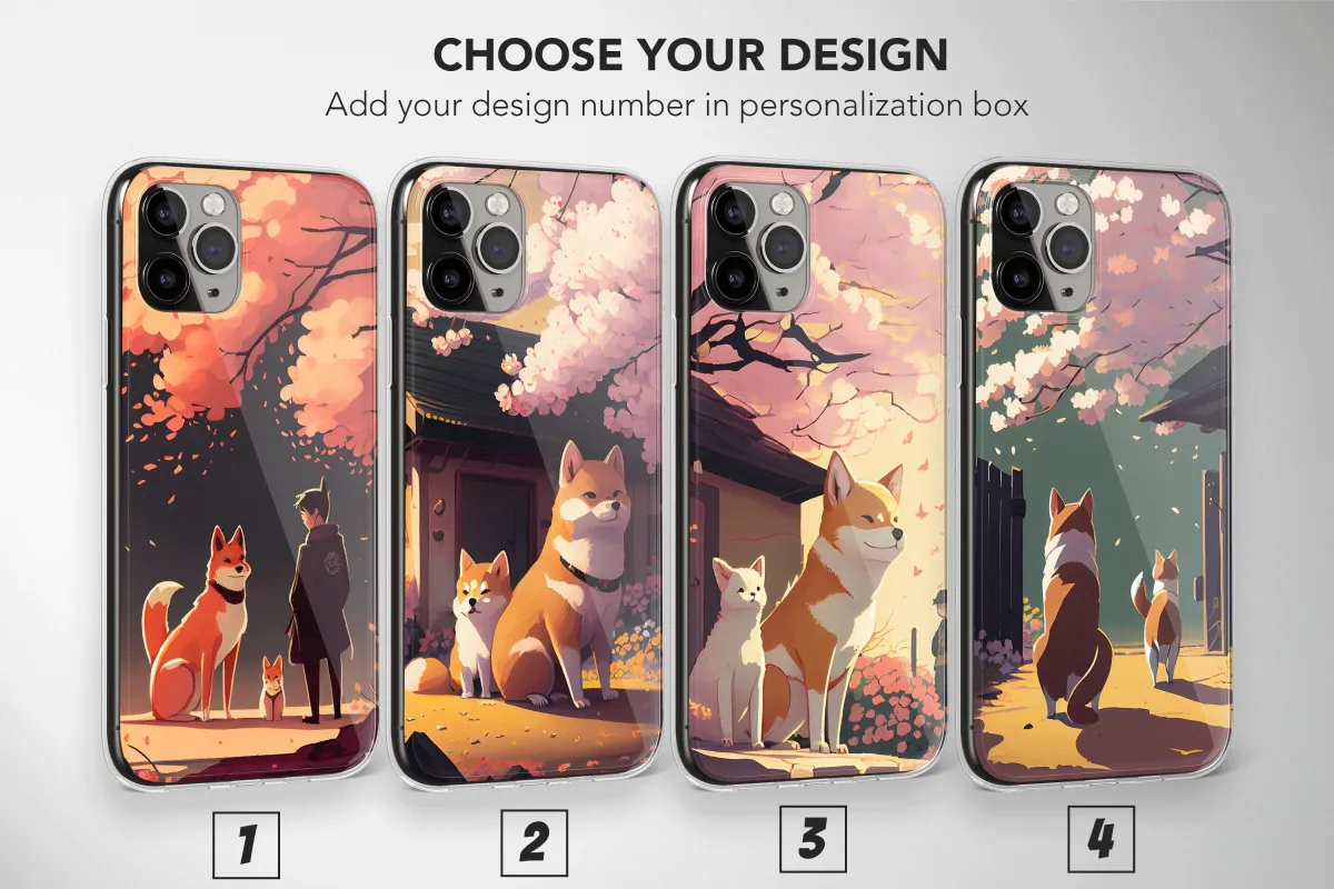 Japanese Shiba Inu iPhone 16 Pro Max Phone Case - Image 1