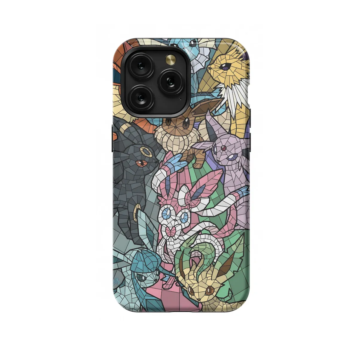 Mosaic Evangelion iPhone 16 Pro Max Phone Case - Image 1