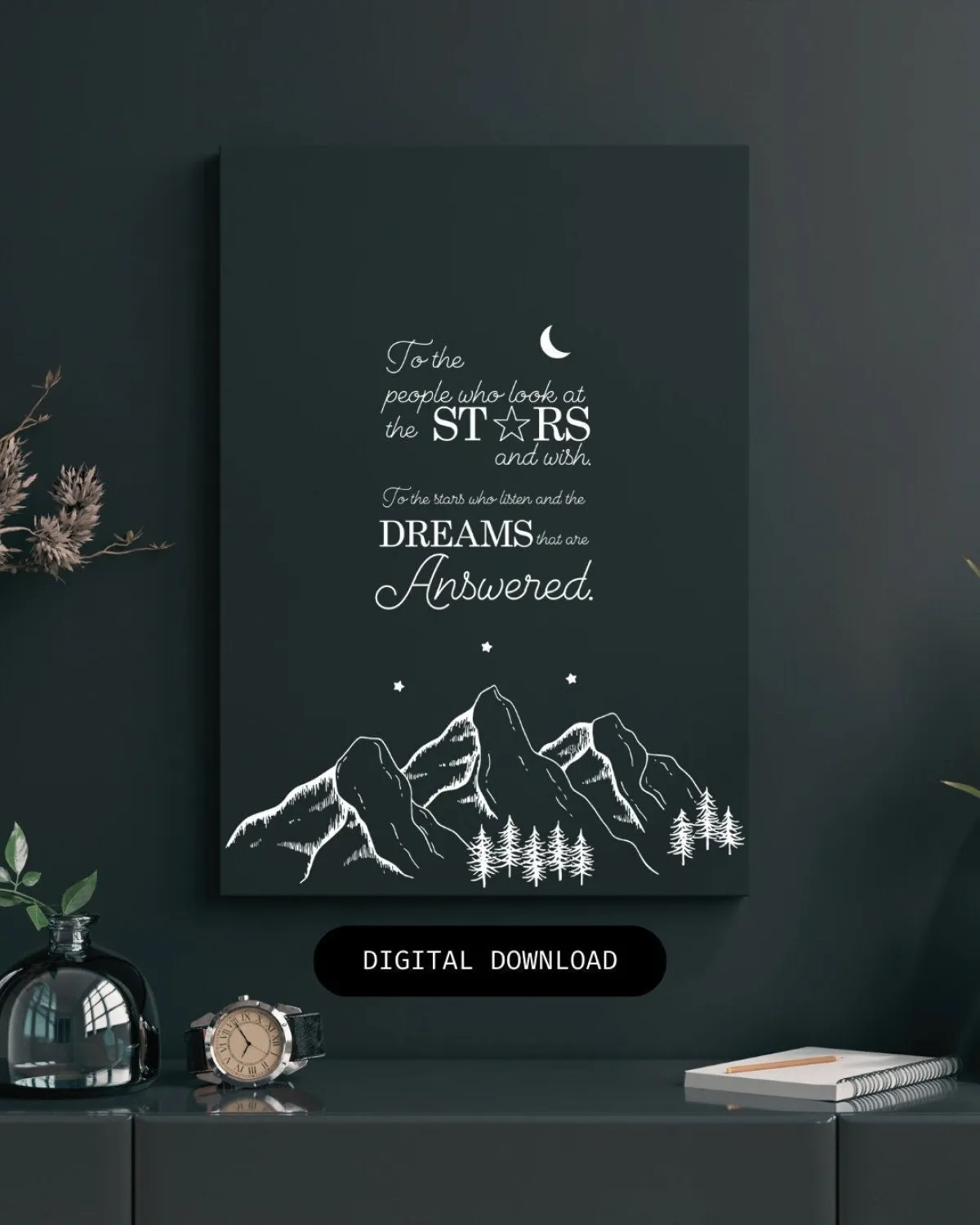 Night Court Print Velaris Acotar Feyre Rhysand Art Court of Thorns & Roses iPhone 16 Pro Max Phone Case - Image 1
