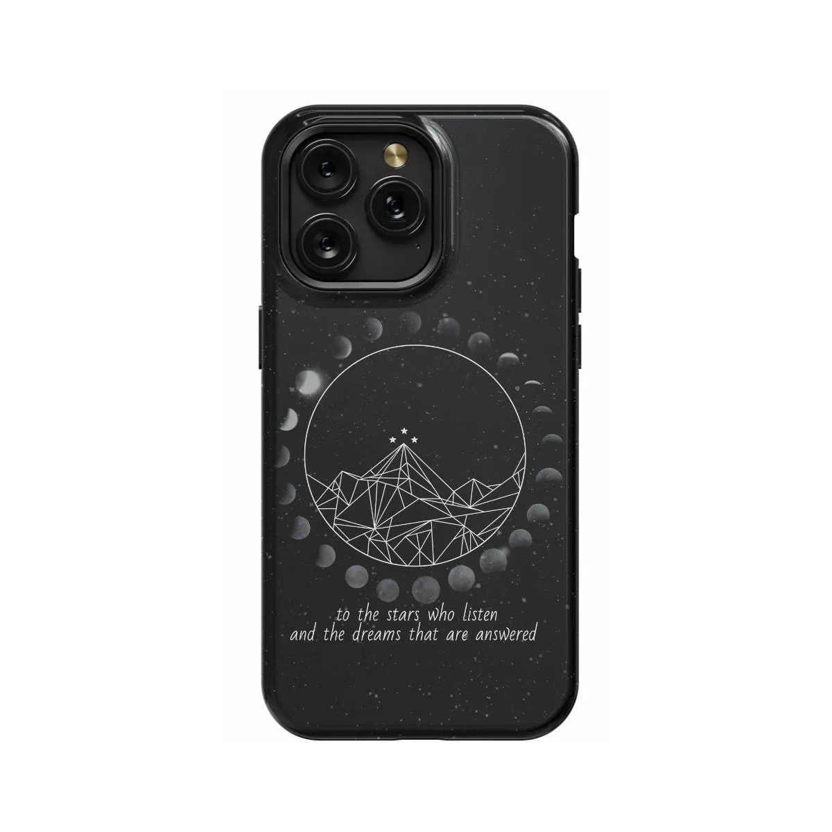 Night Court Symbol Acotar Acomaf Velaris Mountain Moon iPhone 16 Pro Max Phone Case - Image 1