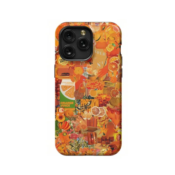 Oranges Summer iPhone 16 Pro Max Phone Case - Image 1