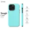 Plain Cyan Design iPhone 16 Pro Max Phone Case - Image 5