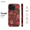 Pomegranate Pattern - - Stylish Protective iPhone 16 Pro Max Phone Case - Image 5