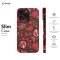 Pomegranate Pattern - - Stylish Protective iPhone 16 Pro Max Phone Case - Image 6