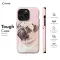 Portrait Dog Pug iPhone 16 Pro Max Phone Case - Image 5