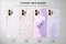 Purple Boho Cute Minimalist Girl Aesthetic iPhone 16 Pro Max Phone Case - Image 1